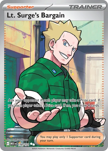 Lt. Surge's Bargain card image