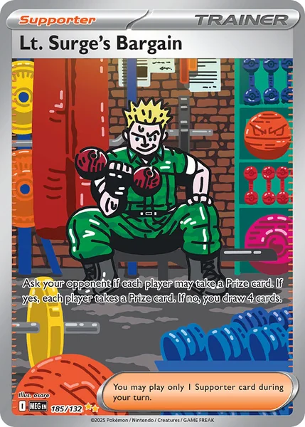 Lt Surge's Bargain card image