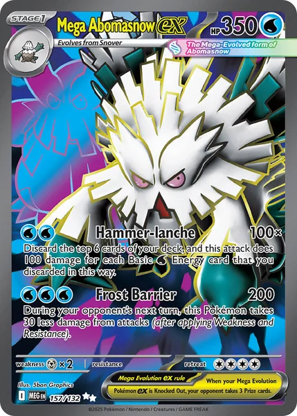 Mega Abomasnow Ex card image