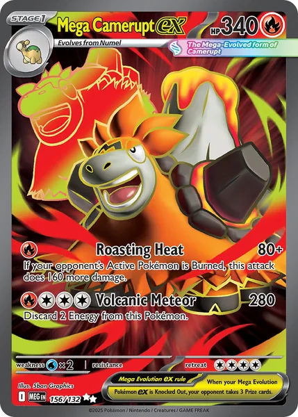 Mega Camerupt Ex card image