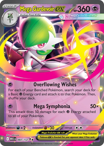 Mega Gardevoir ex card image