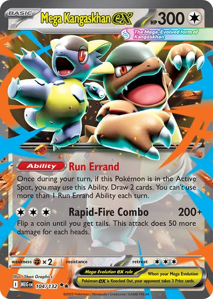 Mega Kangaskhan ex card image