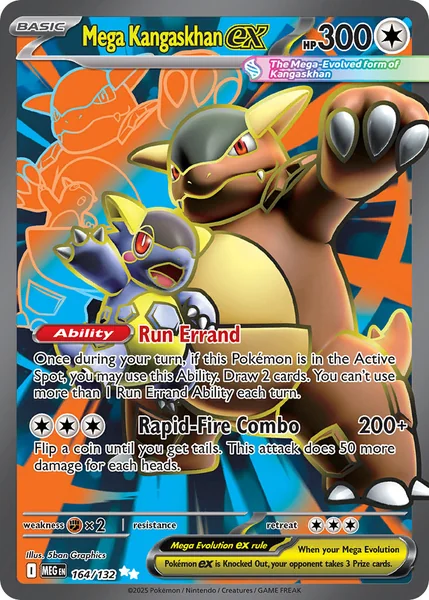 Mega Kangaskhan ex card image