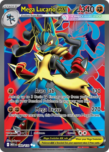 Mega Lucario Ex card image