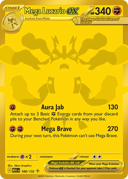 Mega Lucario Ex card image