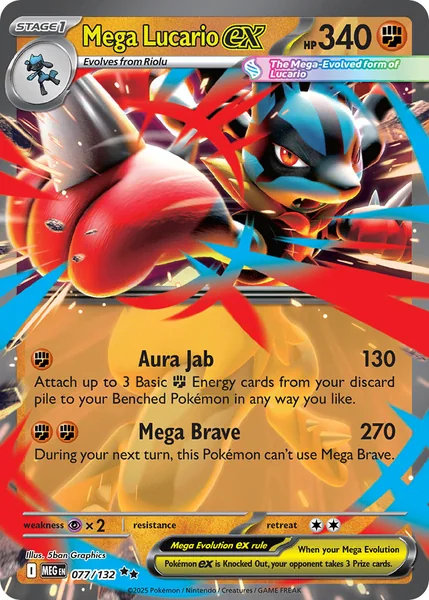 Mega Lucario ex card image