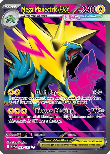 Mega Manectric Ex card image