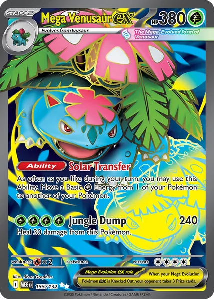Mega Venusaur ex card image