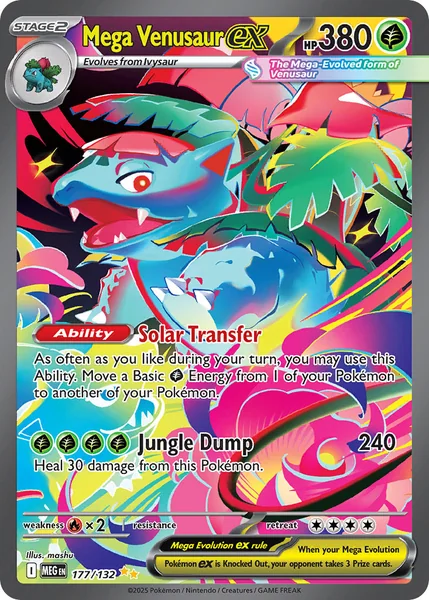 Mega Venusaur Ex card image