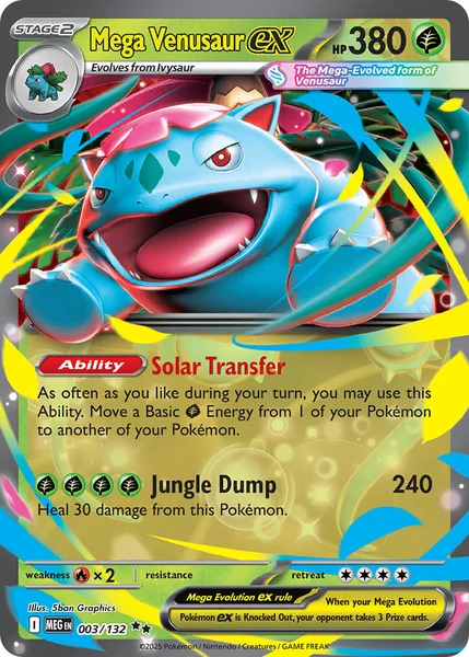 Mega Venusaur ex card image