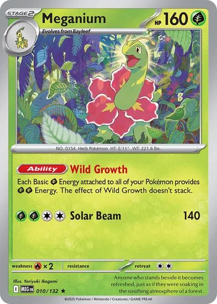 Meganium card image
