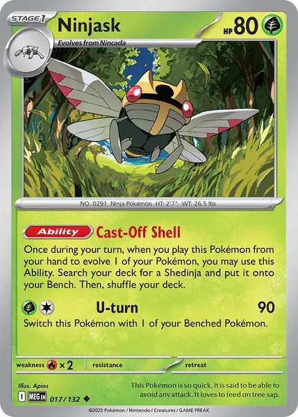 Ninjask card image