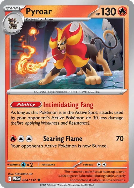 Pyroar card image