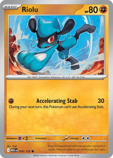 Riolu card image