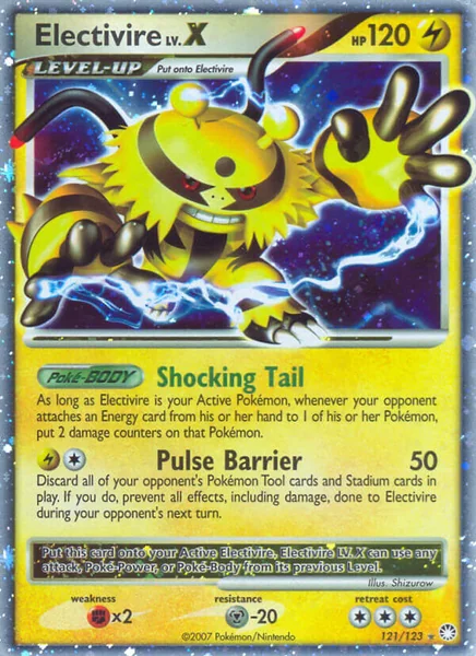 Electivire LV. X card image