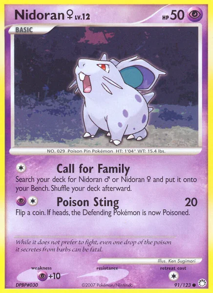 Nidoran F card image