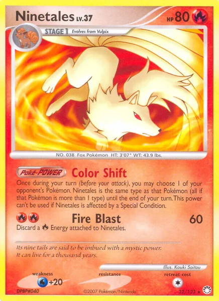 Ninetales card image
