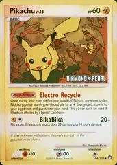 Pikachu card image
