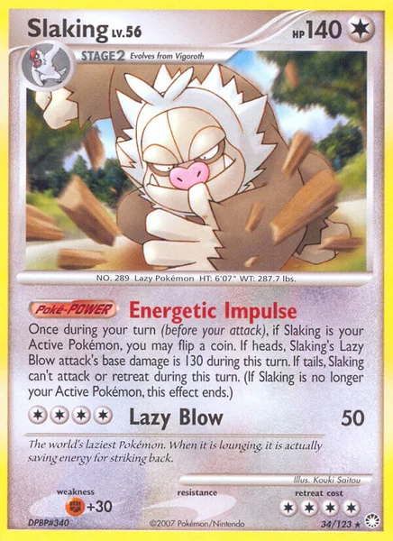 Slaking card image