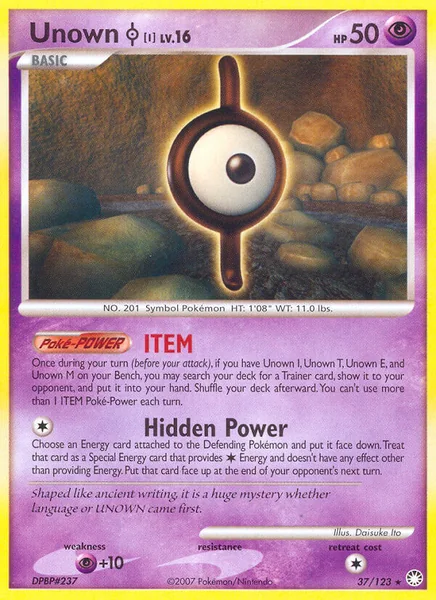 Unown I card image