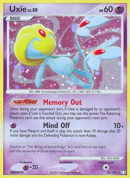 Uxie card image