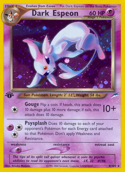 Dark Espeon card image