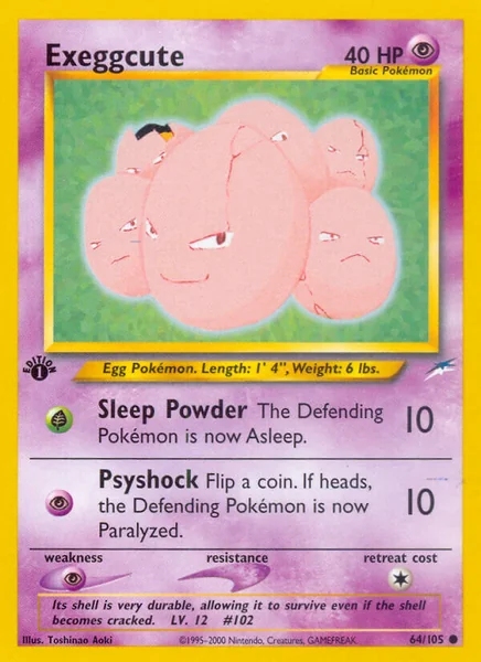 Exeggcute card image