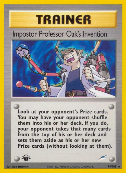 Imposter Professor Oak's Invention card image