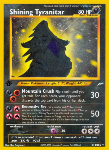 Shining Tyranitar card image