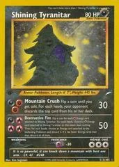 Shining Tyranitar card image