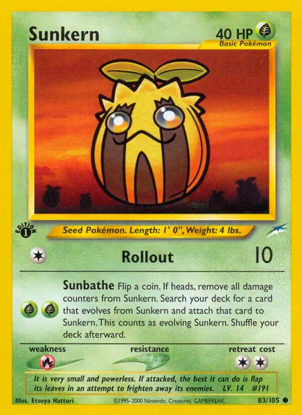 Sunkern card image