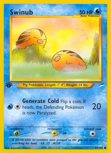 Swinub card image