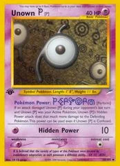 Unown P card image