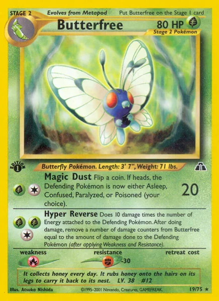 Butterfree card image
