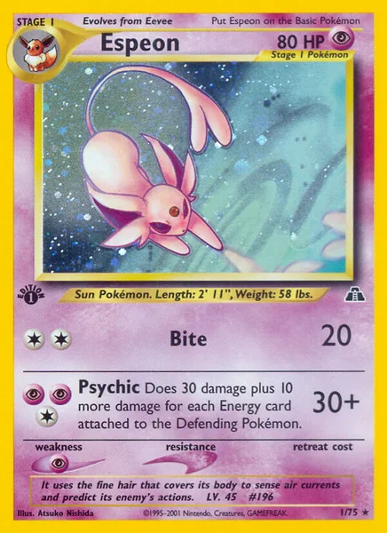 Espeon card image