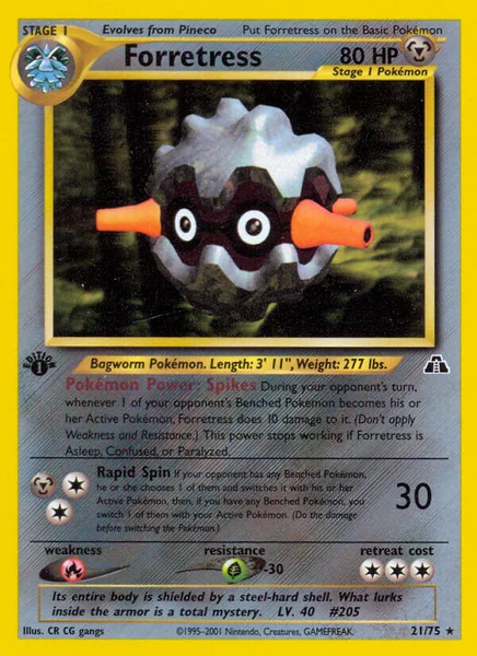 Forretress card image