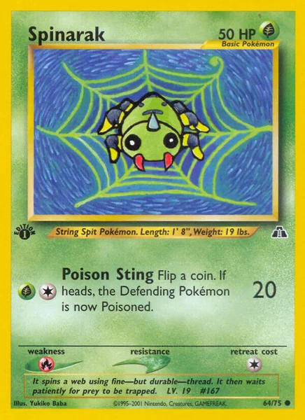 Spinarak card image