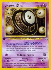Unown O card image