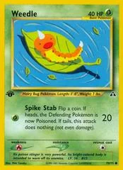 Weedle card image