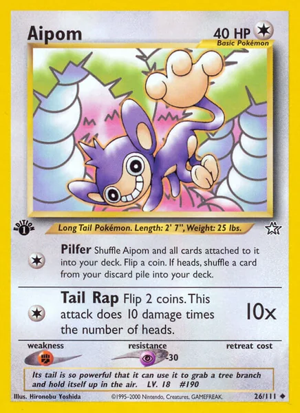 Aipom card image