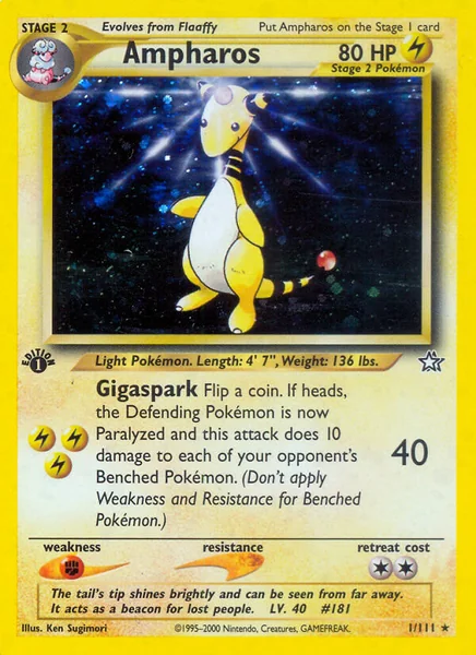 Ampharos card image