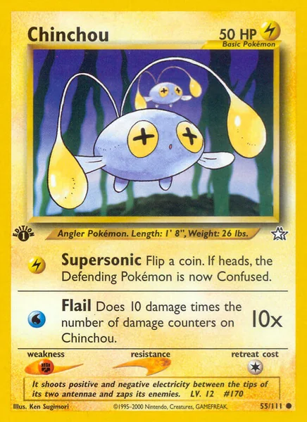 Chinchou card image