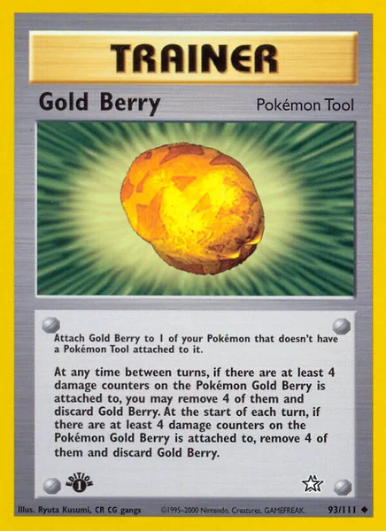 Gold Berry card image