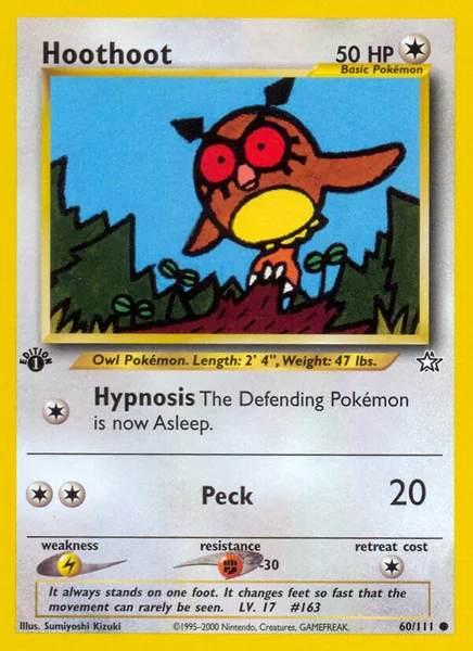 Hoothoot card image