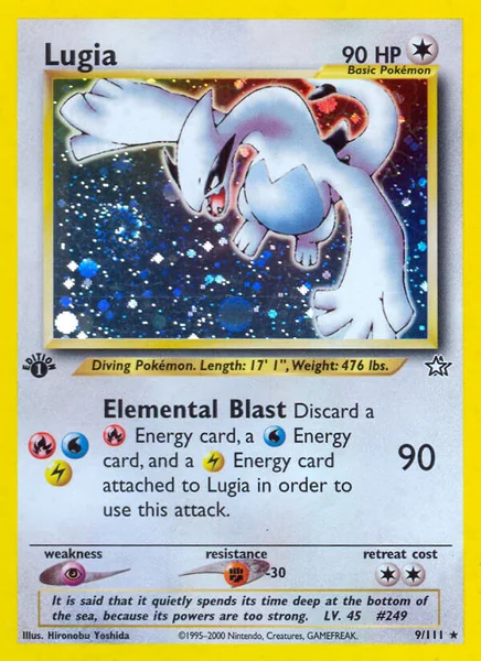 Lugia card image