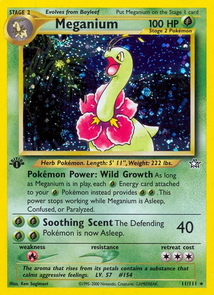 Meganium card image