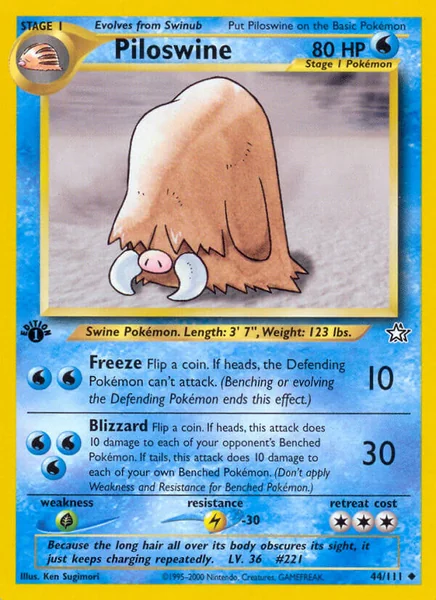 Piloswine card image