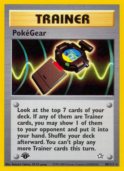 Pokegear card image