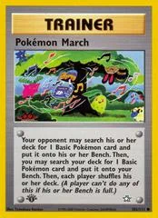 Pokemon March card image