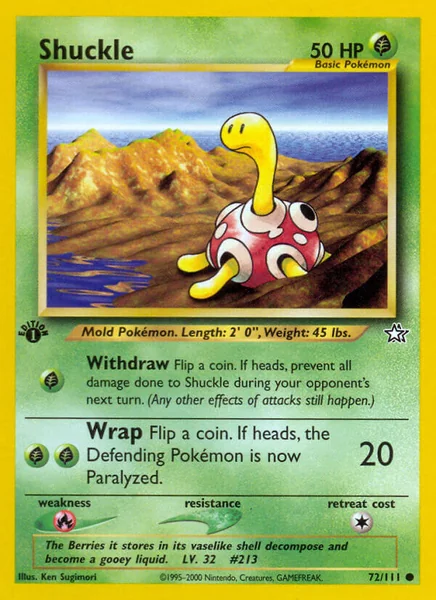 Shuckle card image